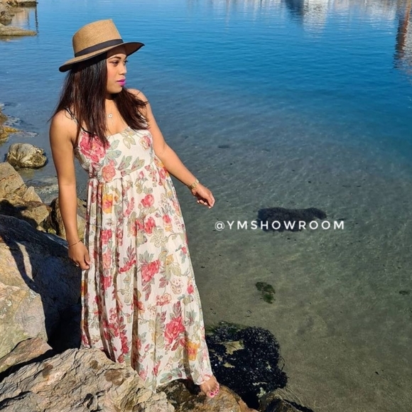 #38🔥Last 2🔥MANGO Floral maxi dress - Picture 4 of 9